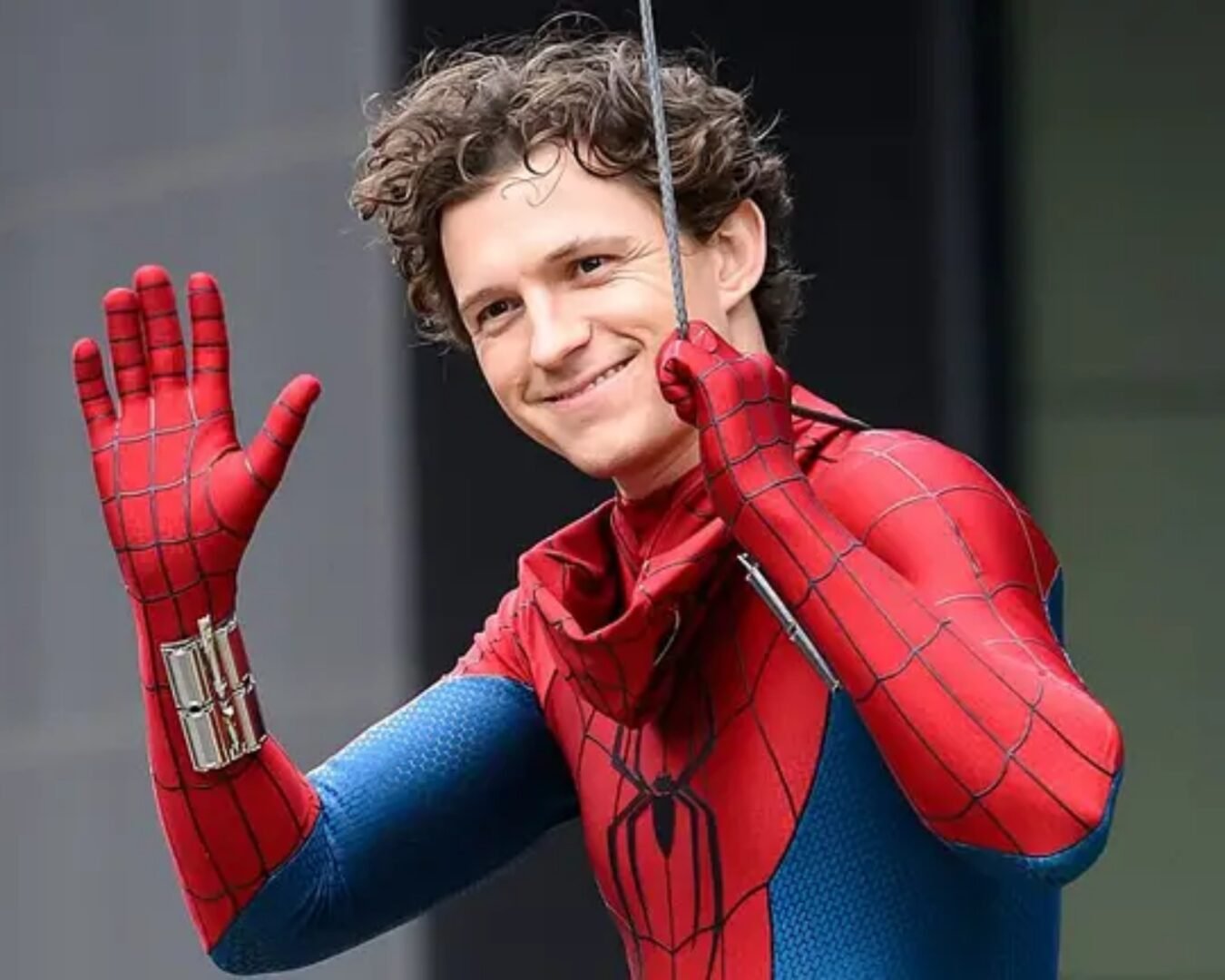 Tom Holland portrait showing his journey from young dancer to Spider-Man